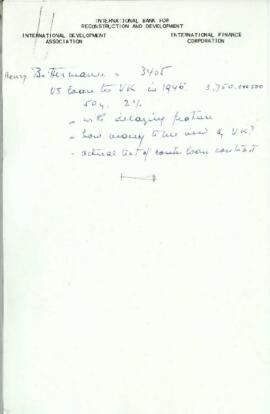 Leonard B. Rist - United Kingdom Credit Conditions - Correspondence - 1945 - 1957