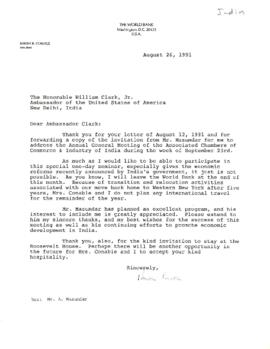 Country Files:  India - Correspondence 01