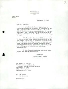 Subject Files - Liaison Files - White House - Correspondence - Volume 1 - 1989 - 1991