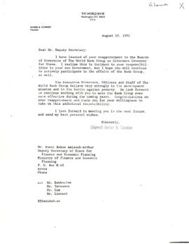Country Files:  Ghana - Correspondence 01