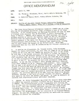 Women in Development - United Nations - Decade for Women - Consultative Committee on Substantive ...