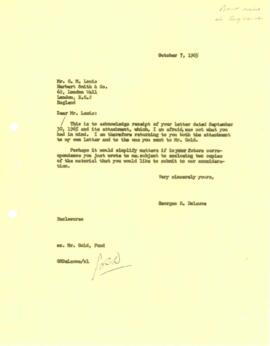 United Kingdom - Bonds - Marketing - Correspondence - Volume 1