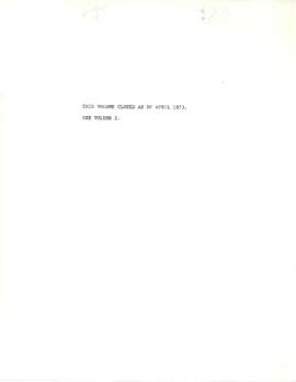 Liaison with International and other Organizations - Population Council - Volume 1