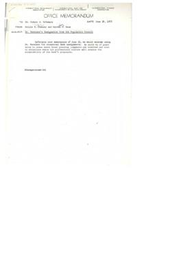 Hollis B. Chenery Papers - McNamara discussions / notebooks / memoranda - 1973 (May - June)