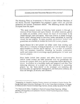 Reference Files - Tourism