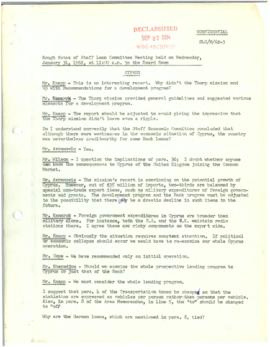 Staff Loan Committee - 1962 - (January)