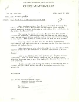 Clausen Papers - United States Congress Correspondence - Correspondence 03