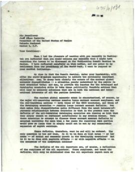 President Robert McNamara Chronological files - (outgoing) - Chrons 83