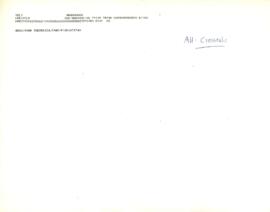Indonesia - Statistical Package for the Social Sciences - All Villages Cross-tabs - Volume 1