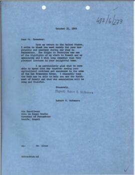 President's papers - Robert S. McNamara Chronological files - (outgoing) - Chrons 03
