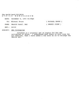 RAD - General File - 1993 Chronological File - Volume 1