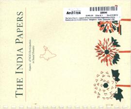The India Papers - Aspects of Non-Governmental Organization [NGO] Participation in Social Forestr...