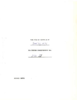 Bank Administration and Policy - Third Window Loans 1975 / 1977 Correspondence - Volume 2