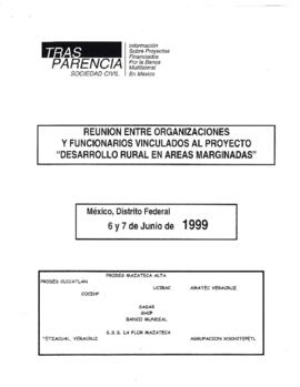Shelton H. Davis files - Mexico- Marginal Areas - Reports, Correspondence