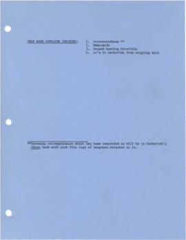 K.C. Zachariah - Incoming Correspondence - Volume 1 - 1983 - 1985