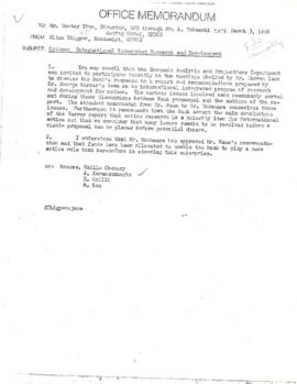 Development Policy - Commodities - Cotton - February 1976 - March 1976
