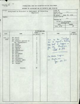 Operational - Consultants - Colquhoun Report