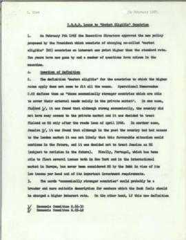 Leonard B. Rist - Market Loans - Correspondence - 1964 - 1967