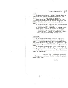 Chronological Record - Attila Karaosmanoglu - September 1979 through April 1982