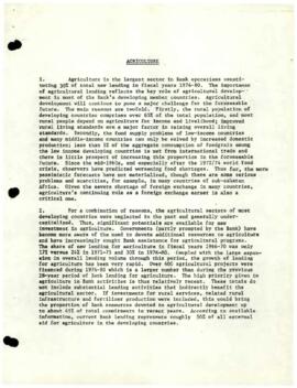 Briefing Papers for Mr. Clausen - Central Project Staff [CPS] - Briefings - Volume 1
