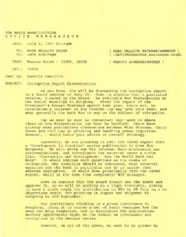 Corruption - Correspondence - Volume 1