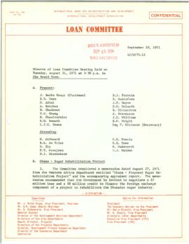 Loan Committee - 1971 - Volume 5