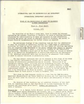 Correspondence of Economic Adviser Hollis B. Chenery - Correspondence 03 (Development Research Ce...
