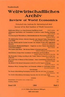 The Newly Industrializing Developing Countries after the Oil Crisis : A Reply - 1v