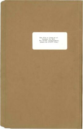 CGIAR - G-9 - International Livestock Center for Africa (ILCA) - Correspondence 72/74-05