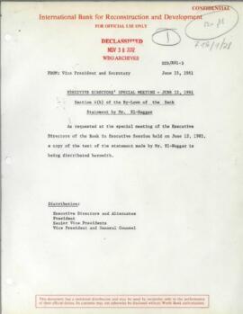 PLO Observers Status - Correspondence 03