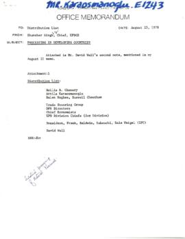 Development Policy - Commodities - Natural Resources - February 1973 - August 1978