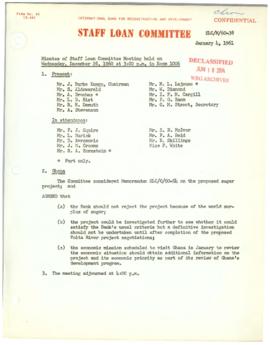 Loan Committee - Minutes - 1961