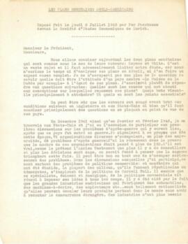 Bretton Woods Documents - Jacobssons Discussion of US and UK Proposals - Proposals discussion