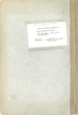 Development - General - Correspondence - Volume 4