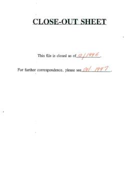 UN Educational Scientific and Cultural Organization (UN-ESCO) - Correspondence - 1v