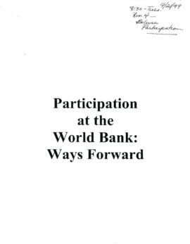 Shelton H. Davis - Bolivia - Indigenous Peoples - Popular Participation - Reports