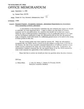 Salman - Cooperative Autonomy - Institutional Requirements for Government - Non Government Organi...