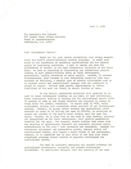Clausen Papers - United States Congress Correspondence - Correspondence 08