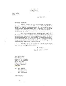 Country Files: Finland - Correspondence 01