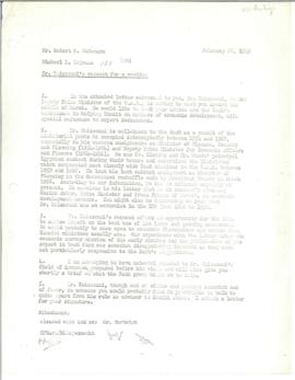 President's papers - Robert S. McNamara Contacts with member countries: Kuwait - Correspondence 01
