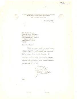 Eugene H. Rotberg - Chronological Records - Volume 11 - January - May 1974