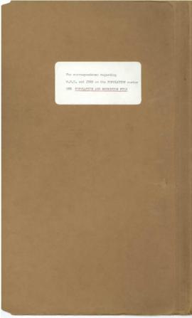 World Health Organization [WHO] - Liaison File - 1972 / 1974 - Volume 06