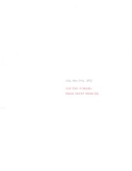 Operational - Arbitration - Settlement of Investment Disputes [SID] - Correspondence - Volume 2