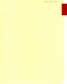 Managing Committee Official Files: Issues Papers - Economic Research Staff (ERS) - Issues papers ...