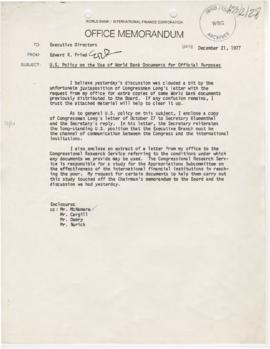 President's papers - Robert S. McNamara Chronological files (incoming) - Chrons 17