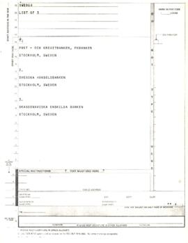 Financial Files - Debt Initiative - Correspondence