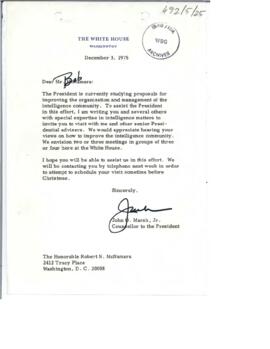 President's papers - Robert S. McNamara Chronological files (incoming) - Chrons 13