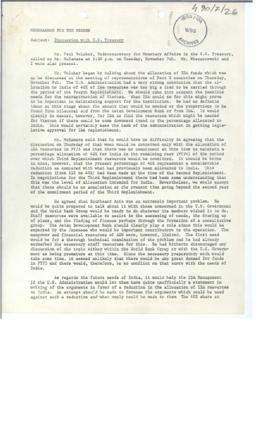 President's papers - Robert S. McNamara Chronological files (incoming) - Chrons 09