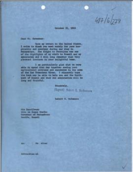 President's papers - Robert S. McNamara Chronological files - (outgoing) - Chrons 03