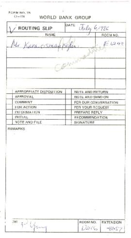 Development Policy - Commodities - Cocoa - March 1974 - July 1976